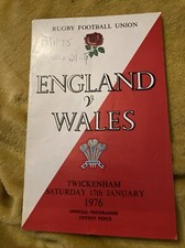 1976 ENGLAND V WALES 5 NATIONS