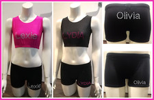 Personalised LYCRA Black Pink