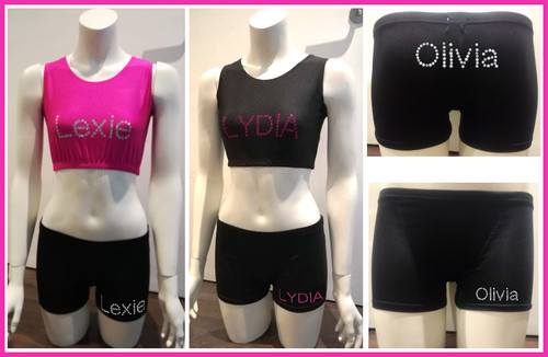 Personalised lycra black - lycra,