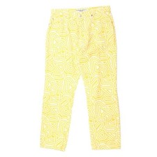 Katharine Hamnett Yellow Print John Jeans