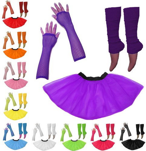 1980 neon tutu - uv, skirt