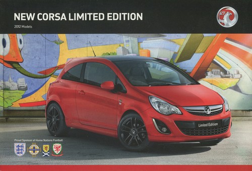Car brochure vauxhall corsa - brochure:,