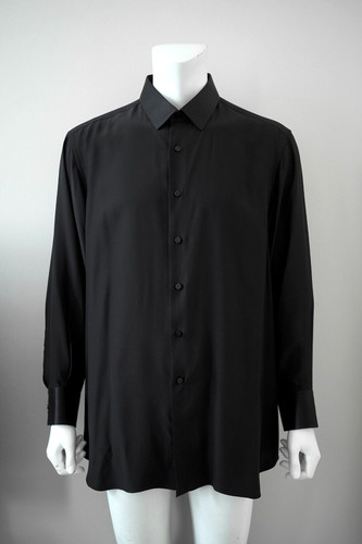 Stefano ricci black satin silk - ricci,