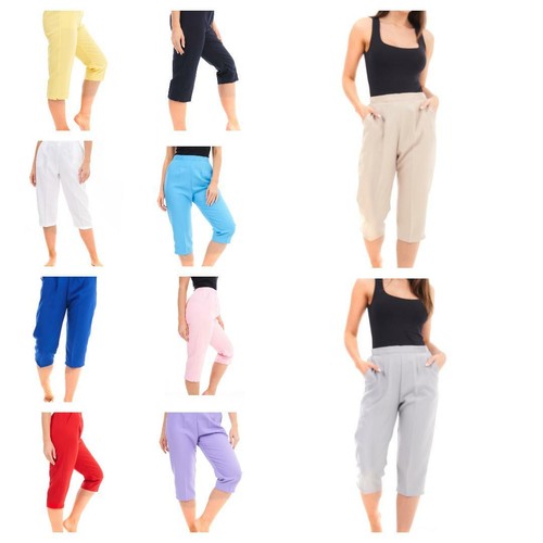 Ladies womens cropped capri - ladies,