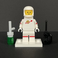 Lego White Classic Spaceman Minifigure Printed Arms & Legs -Brand New