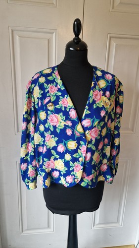 Berkertex blue floral boxy - berkertex,