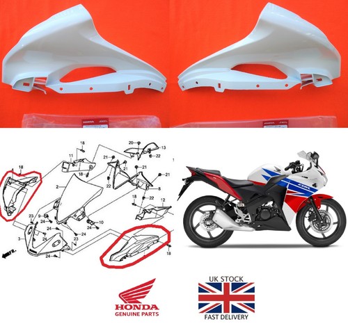 Honda cbr125 fairing left - honda,