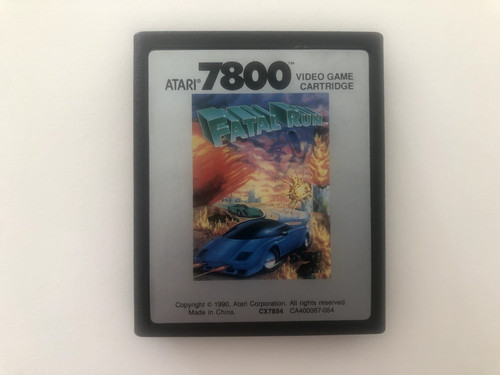 Atari 7800 fatal run - atari,