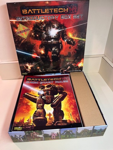 Open box battletech - open,