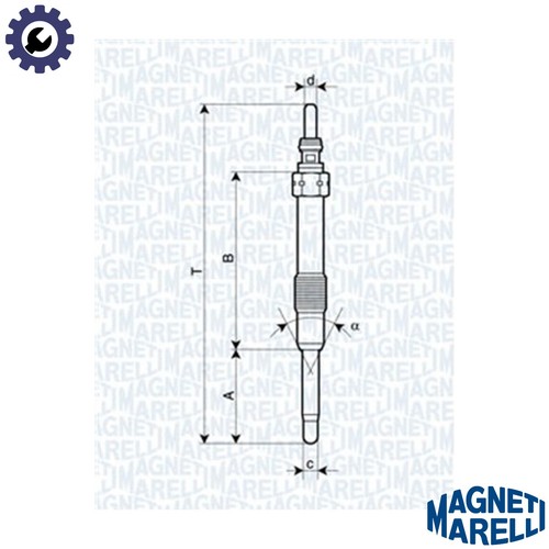 Glow plug 062900053304 for - plug,