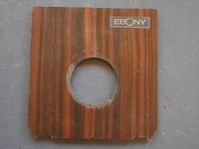 EBONY Flat Lens Board large format Copal 0 4x5 96x99mm Linhof / Wista / Shen Hao