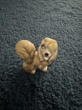 VINTAGE 1960's WADE WHIMSIES DISNEY LADY & THE TRAMP PEG SMALL FIGURINE