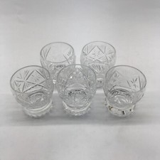 Set of 5 Webb Corbett Cut