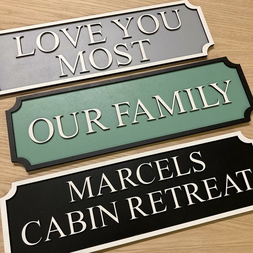 Personalised wooden street - personalised,