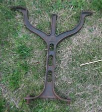 Unusual old Standing shoe last lasting tool cobbler shoemaker cast iron