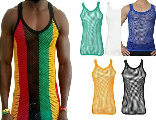 Mens string mesh - string,