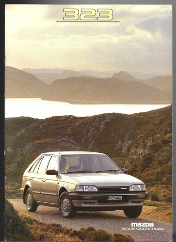 Mazda 323 1987 - uk, market