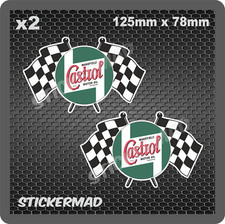 CASTROL WAKEFIELD OIL x2