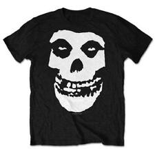 Misfits T Shirt Classic Fiend Skull Official Black Mens Punk Rock Merch Unisex