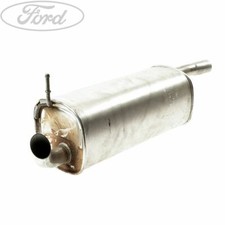 Genuine Ford Fiesta Mk6 1.25 1.3 1.4 Petrol Rear Exhaust Silencer Box 1557510