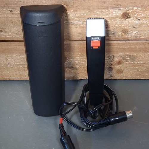 Vintage philips microphone - vintage,