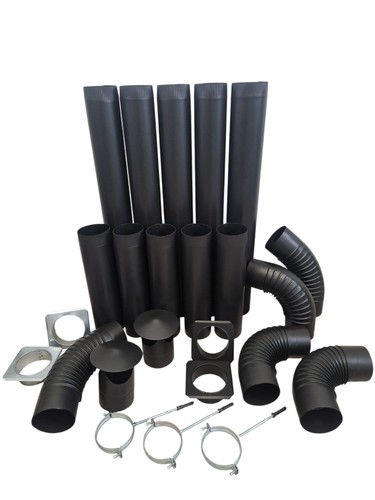 125mm black steel - 125mm,