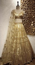 Gold Lehenga Golden Ethnic