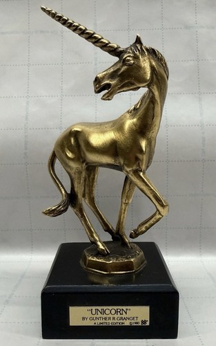 Vtg gunther granget unicorn - gunther,