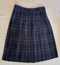 vintage Equorian tartan kilted