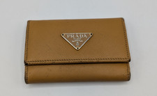PRADA Logo Plate Leather 6