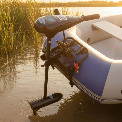 Inflatable boat motor bracket - inflatable,