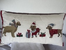 Holiday Stitched Dog Presents
