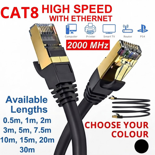 Ethernet cable rj45 cat8 - rj45,