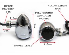Motorbike LED Indicators Turn Signals for Harley Davidson Sportster 883 Custom