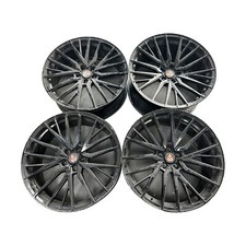 Axe EX30 4 Alloy Wheels 22" Black Gloss For BMW X5 Genuine