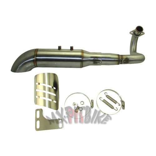 Stainless steel exhaust - steel,