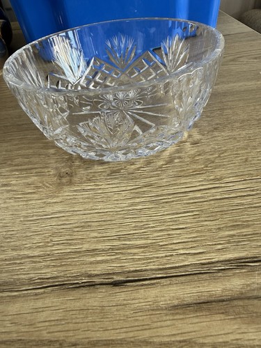 Vintage cut crystal - cut, large