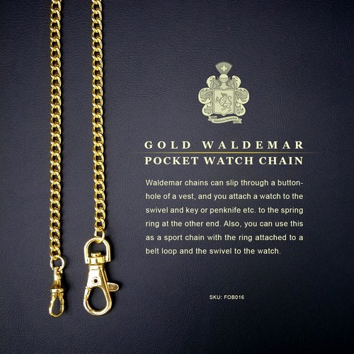 Waldemar men gold plated - men's, gold-plated