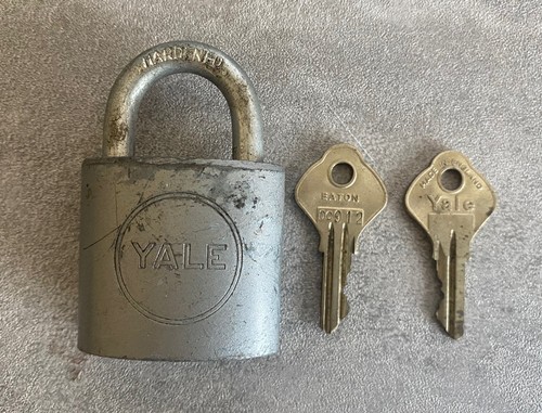 Yale vintage hardened - yale,