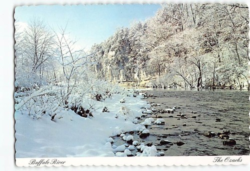 Postcard buffalo river the - postcard,