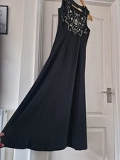 J Taylor Size 12 Black Dress