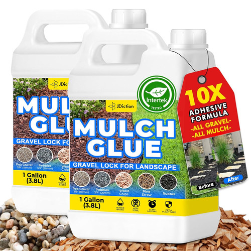 Gallon mulch glue intertek - gallon,