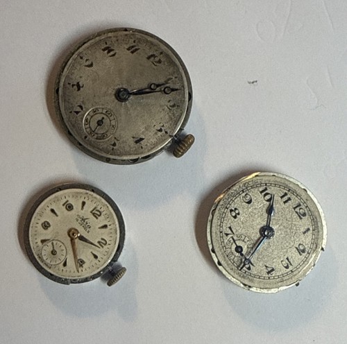 Vintage watch movements - watch, job