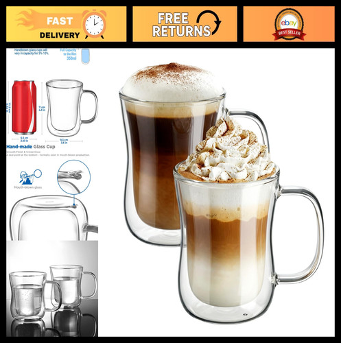 Double walled glass - oz,