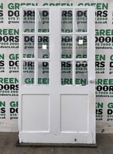 1930s VINTAGE FRONT DOOR EXTERNAL EXTERIOR SINGLE GLAZED ANTIQUE GEORGIAN BARS