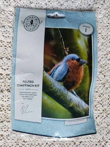 Felted chaffinch kit - kit, by