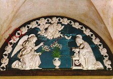 Picture Postcard:;Andrea Della Robbia, Annunciation