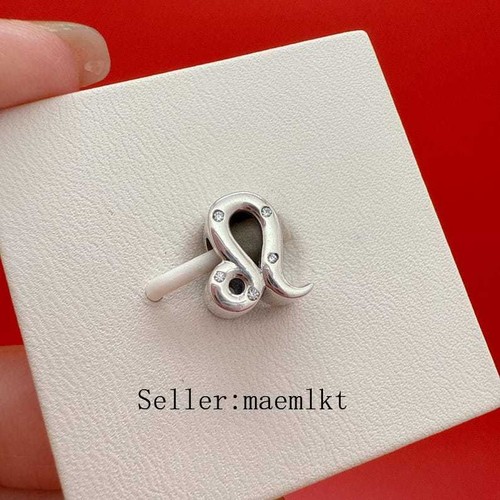 Sparkling leo zodiac charm - sparkling,