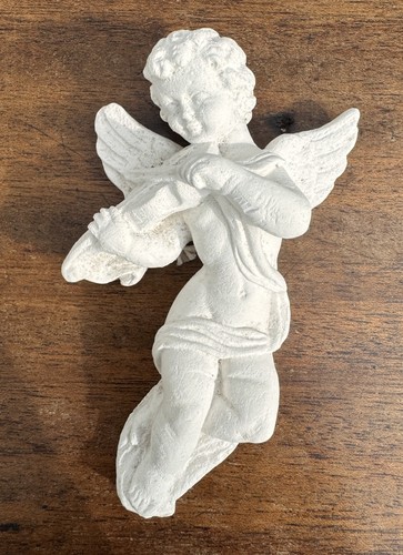Vintage 12cm angel - vintage, violin