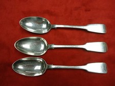 3 English Sterling Silver